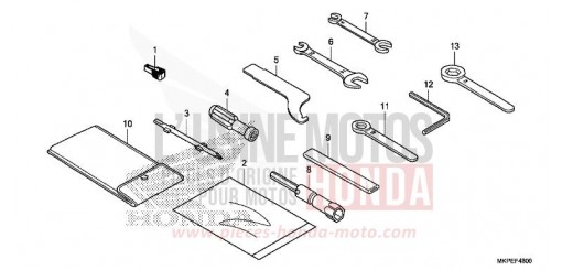 OUTILS CB500FAK de 2019